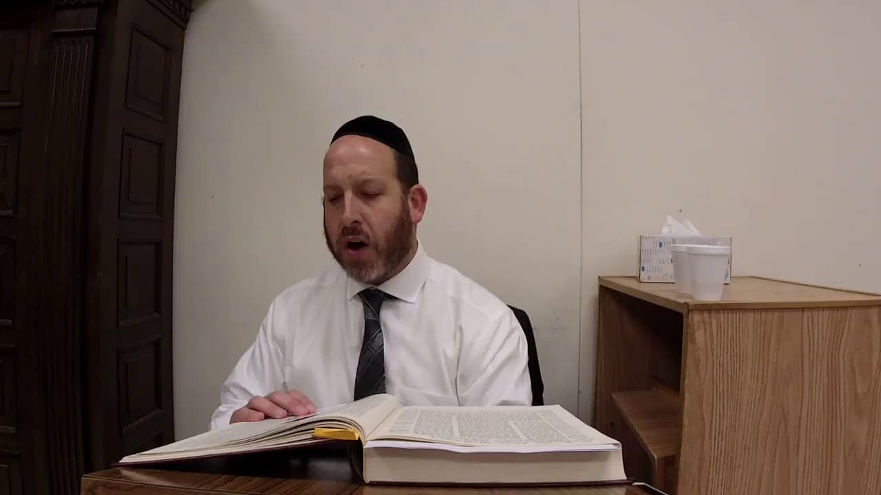Menachos 61 with Rabbi Shmuel Silber