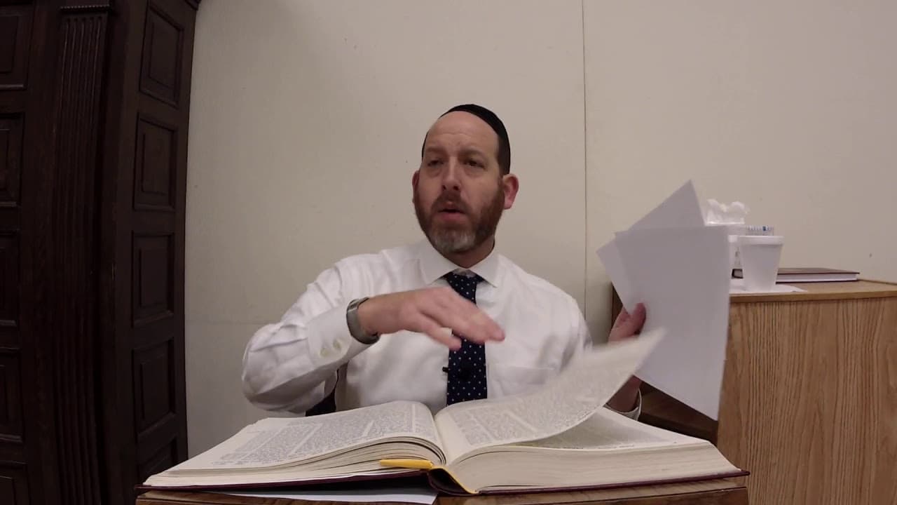 Menachos 109 with Rabbi Shmuel Silber