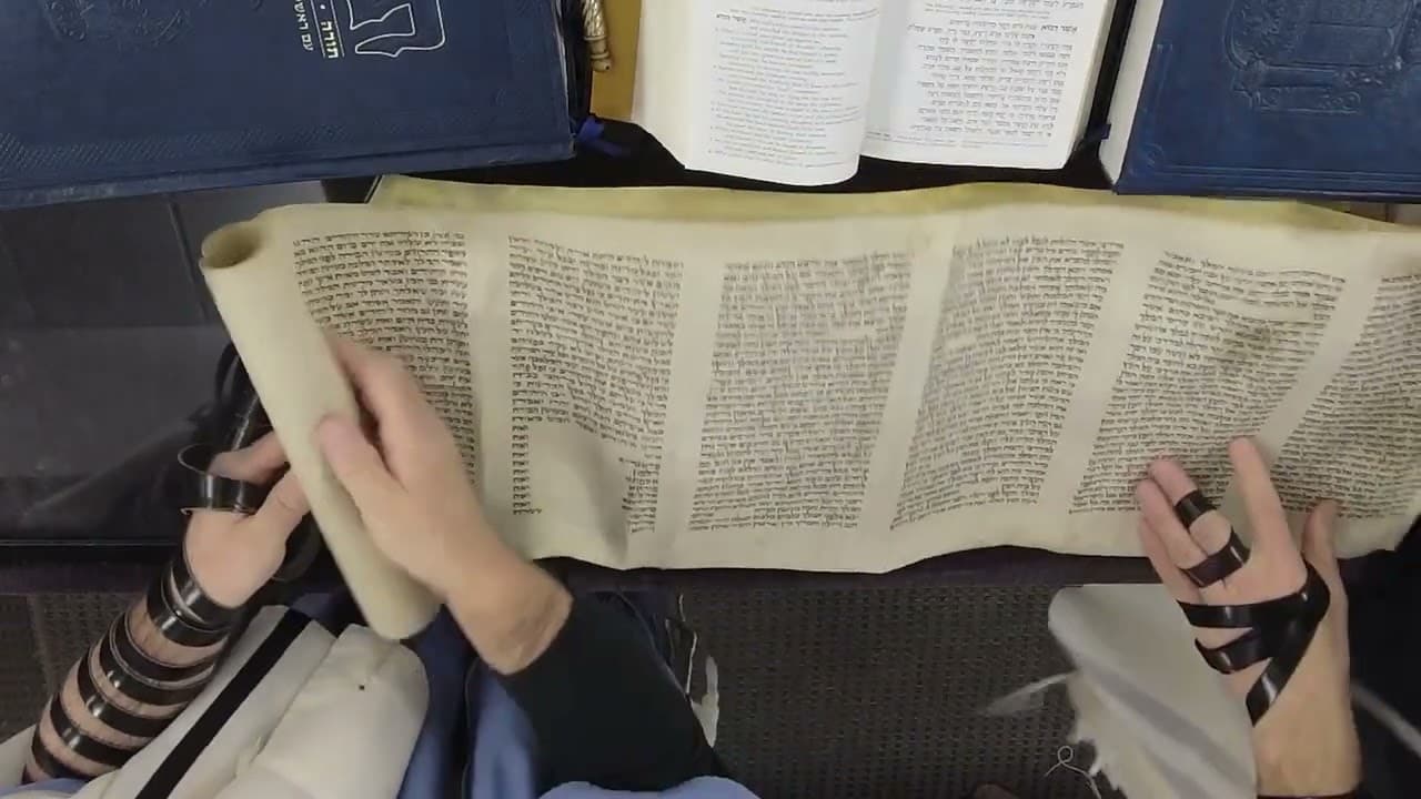 Megillah Laining @ Suburban Orthodox (Dr. Michael Langbaum)