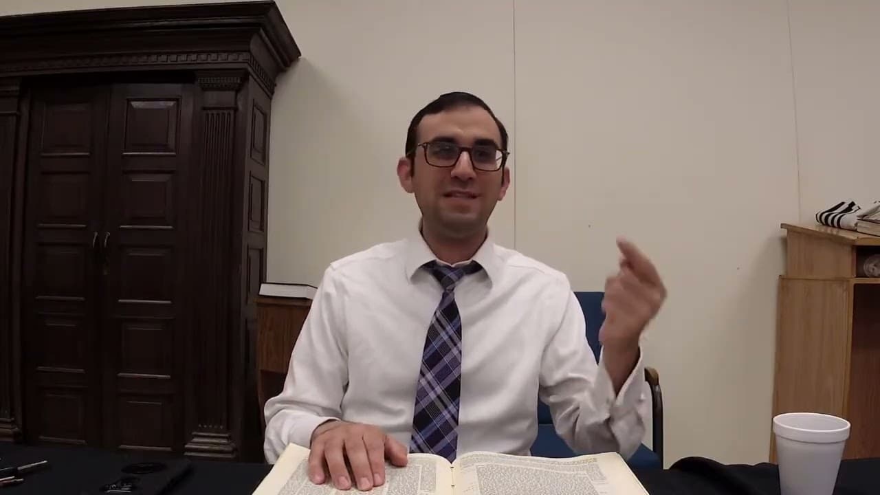 Menachos 13: Daf Yomi with Rabbi Aryeh Richter 